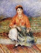Pierre Renoir Algerian Girl Sweden oil painting artist